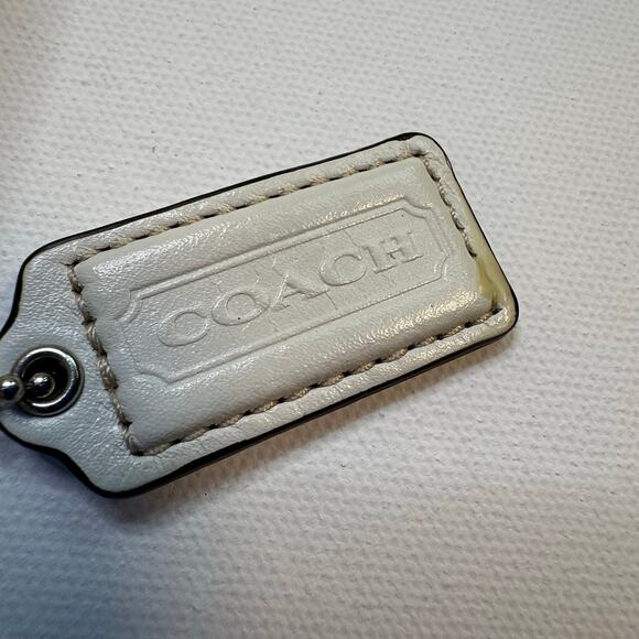 Vintage Y2K Coach Monogram Canvas and Leather Shoulder Bag - Picture 6 of 14